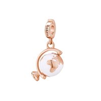 Charm Rosato Donna Storie in Argento Cubic Zirconia RZ049